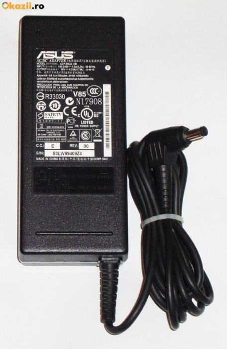 Alimentator original Asus F3S F3F F3JA F3JM F3JP F3SV F3H F3T F3SC