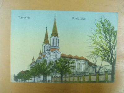 Carte postala Temesvar Bonaz - utca foto