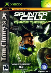 Splinter Cell: Chaos Theory Joc Original XBOX PAL UK foto