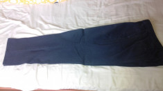 Pantaloni bumbac barbati albastri - PRET DEOSEBIT foto