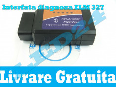 Interfata Diagnoza ELM 327 ELM327 Bluetooth, Tester auto, OBD2 OBD II CAN BUS V1.5 foto