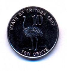 25 cents 1997 Eritrea - UNC foto