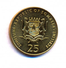 Somalia 25 shillings 2001 UNC foto