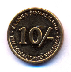 Somaliland 10 shillings 2002 UNC foto