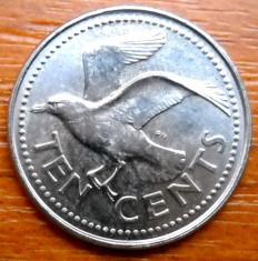 BARBADOS 10 CENTS 1990 foto