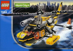 LEGO 7044 Rescue Chopper (Elicopter) foto