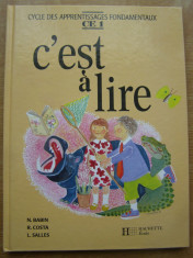 C`est a lire (lb. franceza) foto