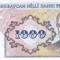 Bancnota Azerbaidjan 1.000 Manat (1993) - P20a ( serie fractionara - $20 ) UNC