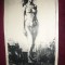 Gravura NUD semnat Popescu V. dim.30 x 50 cm partea pictata
