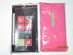 Husa plastic Hard case Grid mesh Nokia Lumia 900 foto