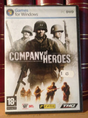 COMPANY OF HEROES - JOC PC/DVD (2006) NOU/SIGILAT foto