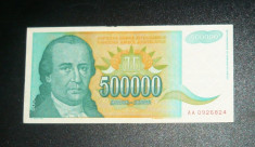 500000 dinari 1993 Iugoslavia - 2+1 gratis toate produsele la pret fix - RBK3432 foto