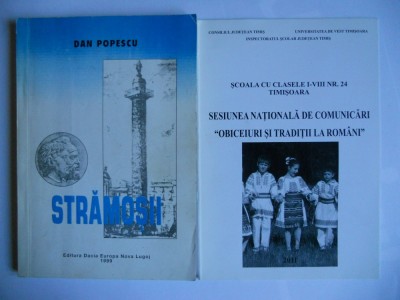 CARTE BANAT: DAN POPESCU-STRAMOSII,LUGOJ,1999 foto