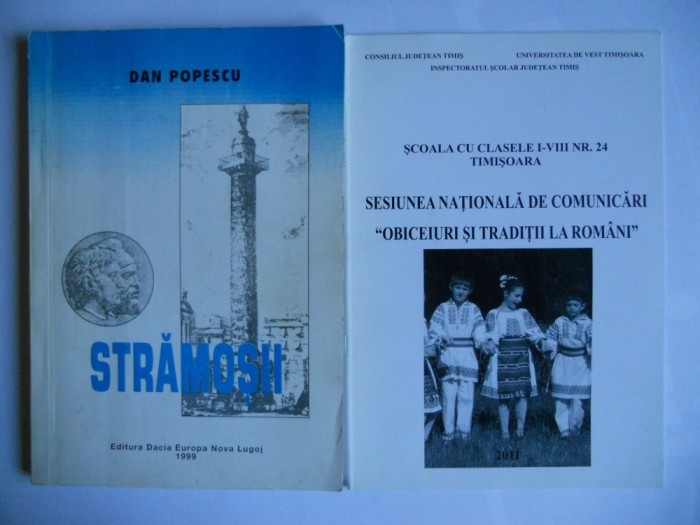 CARTE BANAT: DAN POPESCU-STRAMOSII,LUGOJ,1999