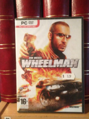 WHEELMAN -vin diesel (pc/dvd rom)-2009 JOC PC -gen: ACTIUNE - NOU/SIGILAT foto