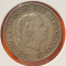 2 1/2 Gulden 1961 Olanda Argint mare 15g 72%