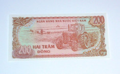 200 dong Vietnam 1987 UNC- 2+1 gratis toate produsele la pret fix - RBK3399 foto