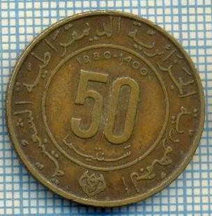 3738 MONEDA - ALGERIA - 50 CENTIMES - anul 1980 -starea care se vede foto