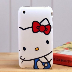 Husa Hello Kitty Iphone 2 3 3gs + folie protectie ecran + expediere gratuita Posta - sell by Phonica foto