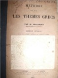 M. Alexandre METHODE POUR FAIRE LES THEMES GRECS Paris 1847 cartonata