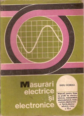 MASURARI ELECTRICE SI ELECTRONICE / RADU DORDEA , 7 foto