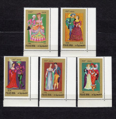 Fujeira 1972 - Serie MNH foto