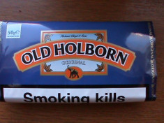 Tutun Old Holborn - albastru 50Gr. Duty-Free, Anglia foto