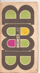 (C4309) BUCURESTI, GHIDUL STRAZILOR, EDITURA STADION, 1970 foto