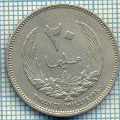 3777 MONEDA - LIBYA - 20 MILLIEMES - anul 1965(1385) ? -starea care se vede