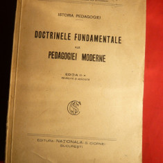 GG Antonescu - Doctrinele Fundamentale ale Pedagogiei Moderne - Ed. 1930