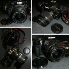 Canon EOS 450D kit + accesorii foto