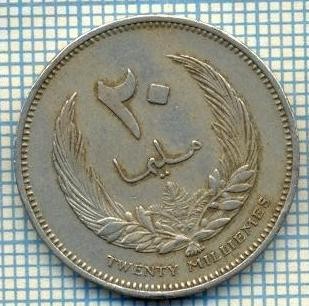 3776 MONEDA - LIBYA - 20 MILLIEMES - anul 1965(1385) ? -starea care se vede foto