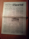 Ziarul sportul 11 iunie 1986-fotbal cupa romaniei jiul-steaua si victoria-dinamo
