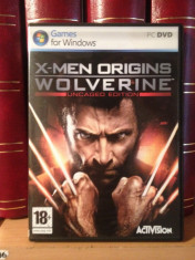 X - MEN ORIGINS WOLVERINE(uncaged edition) - JOC PC/DVD (2009) nou/sigilat foto