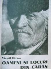 Oameni si locuri din Caras - cu 48 fotografii originale (cu autograful autorului) - Virgil Birou , 1943 foto