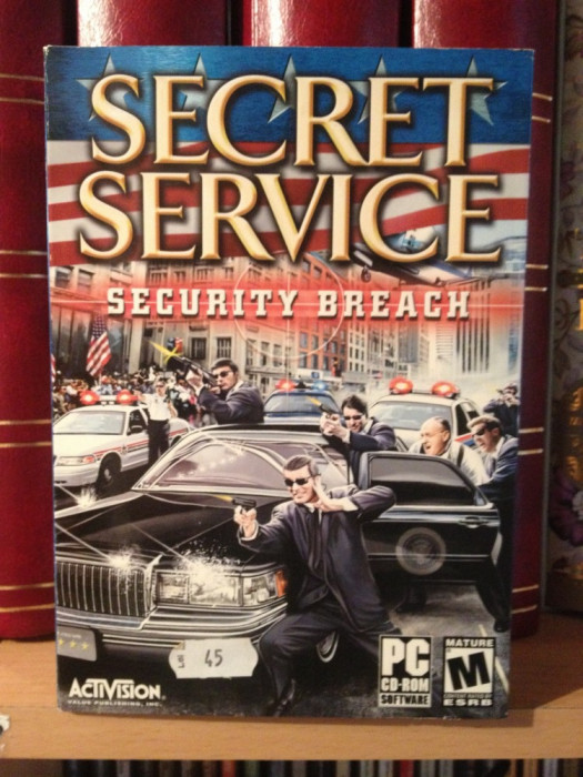 SECRET SERVICE - SECURITY BREACH - JOC PC/DVD (2004) - NOU/SIGILAT