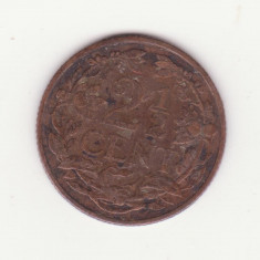 (M18) - MONEDA OLANDA - 2 1/2 CENTS 1915