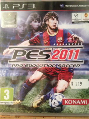 PES 2011 (PS3) - JOC SIGILAT,NOU PENTRU PLAY STATION 3 foto