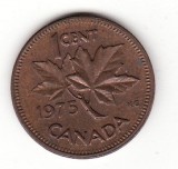 Canada 1 cent 1975 - Elizabeth II, America de Nord