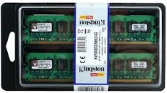 VAND MEMORII DDR2 KITURI 2 X 2 GB KINGSTON SIGILATE MODEL KVR800D2N6K2 / 4GB, GARANTIE foto