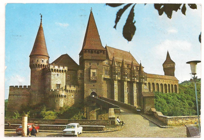carte postala(ilustrata)-HUNEDOARA- Castelul