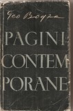 (C4289) PAGINI CONTEMPORANE DE GEO BOGZA, EDITURA TINERETULUI, 1957, Alta editura