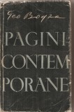 (C4289) PAGINI CONTEMPORANE DE GEO BOGZA, EDITURA TINERETULUI, 1957