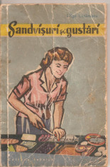 (C4293) SANDVISURI SI GUSTARI DE OLGA LAZARESCU, EDITURA TEHNICA, 1964 foto