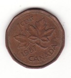 Canada 1 cent 1987 - Elizabeth II