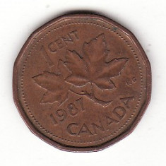 Canada 1 cent 1987 - Elizabeth II