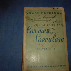 CARMEN SAECULARE- CEZAR PETRESCU