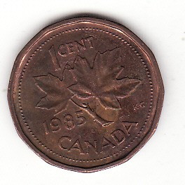Canada 1 cent 1985 - Elizabeth II