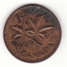 Canada 1 cent 1966 - Elizabeth II