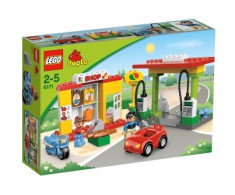 Oferta Lego Duplo 6171: Gas Station, original, nou, sigilat, Transport Gratuit FanCourier, cele mai sigure jucarii pentru cei mici, recomandat 2-5 ani foto